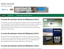 Tablet Screenshot of excel-facilito.com